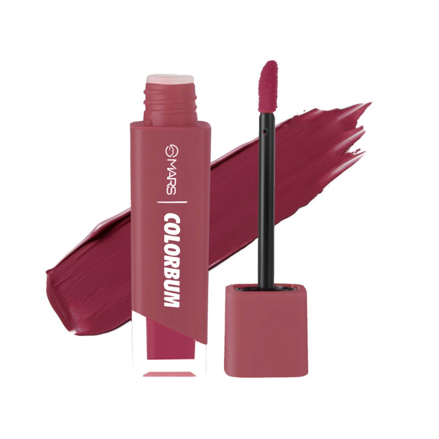 MARS Cosmetics Colorbum Liquid Matte Lipstick - 15-Mauvelous Manhattan - Swadesiicart