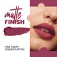 MARS Cosmetics Colorbum Liquid Matte Lipstick - 15-Mauvelous Manhattan - Swadesiicart