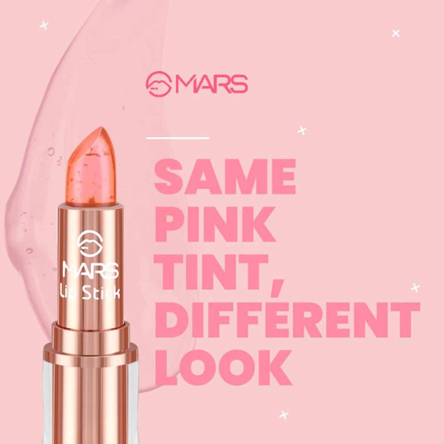 MARS Cosmetics Colour Changing Tinted Balm Lipstick - 03 - Swadesiicart