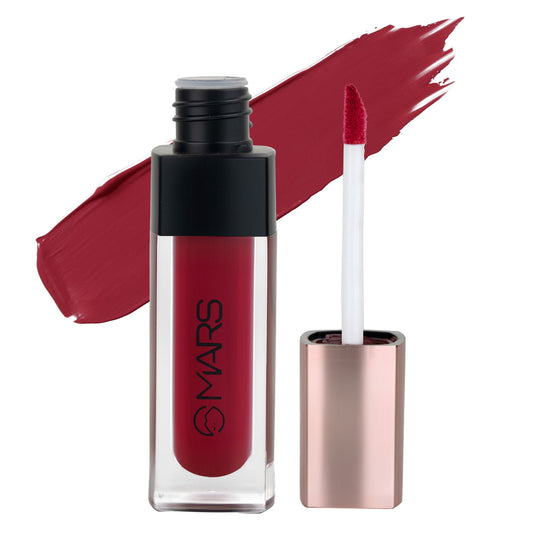 MARS Cosmetics Popstar Non Drying Liquid Mousse Lipstick - 09 Dreamy - Swadesiicart