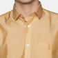 Sethukrishna Men Off White Solid Art Silk Dhotis | Swadesiicart
