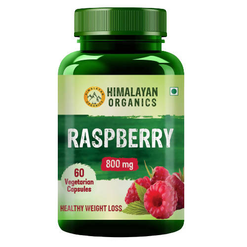 Himalayan Organics Raspberry 800 mg Vegetarian Capsules | Swadesiicart