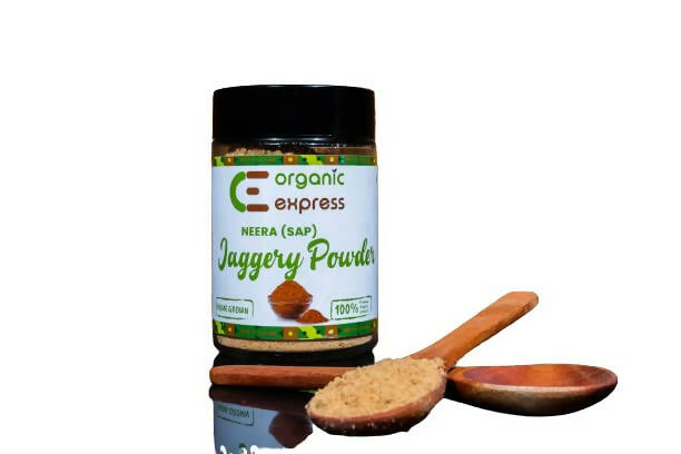 Organic Express Coconut Palm Neera (Sap) Jaggery Powder - Swadesiicart