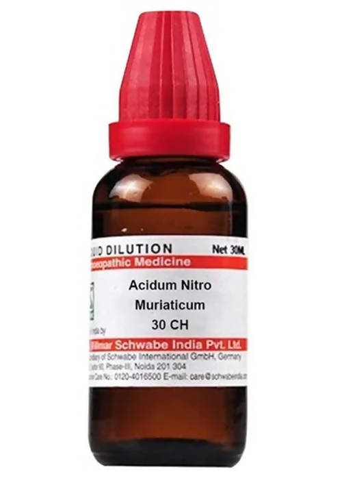 Dr. Willmar Schwabe India Acidum Nitro Muriaticum Dilution | Swadesiicart