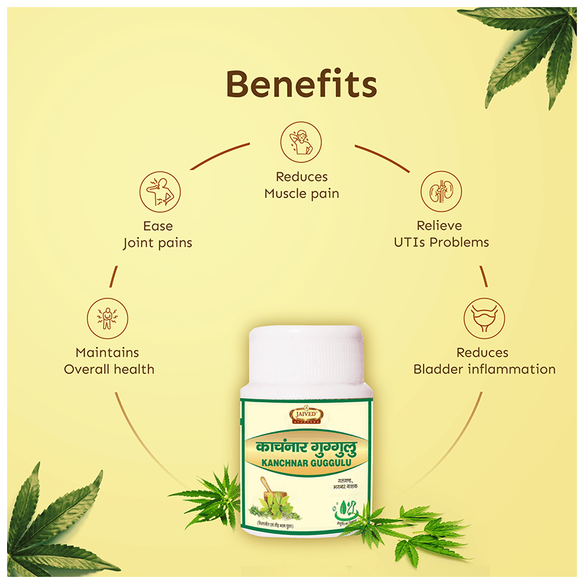Jaived Ayurveda Kanchnar Guggulu Tablet | Swadesiicart