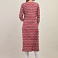 Swasti Ethnic Motifs Printed Gotta Patti Pure Cotton Kurta - Swadesiicart