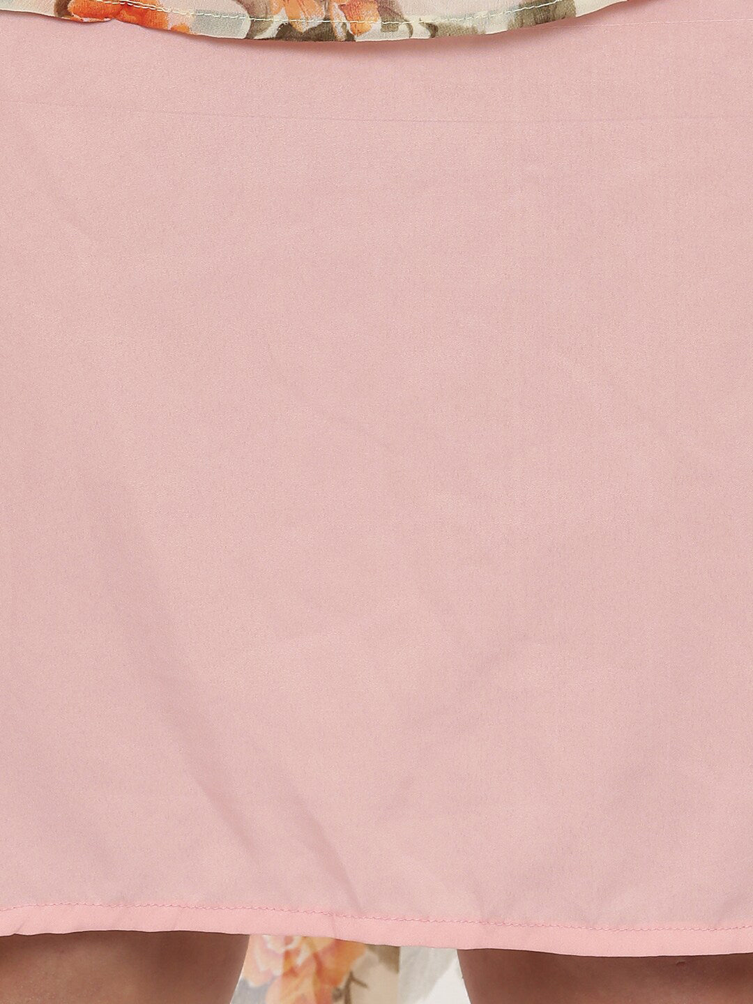 Souchii Women Cream-Coloured Printed A-Line Dress - Swadesiicart
