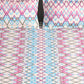 Story@home Tango Pink & White Printed 240 TC King Bedsheet with 2 Pillow Covers - Swadesiicart
