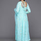 Ahalyaa Women's Traditional wear Dress - Blue | Swadesiicart