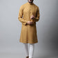 Even Apparels Brown Color Pure Cotton Men's Kurta With Band Collar (SLD1177) | Swadesiicart