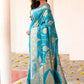 Joban Fashion Blue Banarasi Soft Pure Handloom Banarasi Silk Saree | Swadesiicart