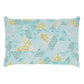 Story@home Blue & Yellow Printed Microfiber 180 TC Bedsheet With Pillow Cover - Swadesiicart