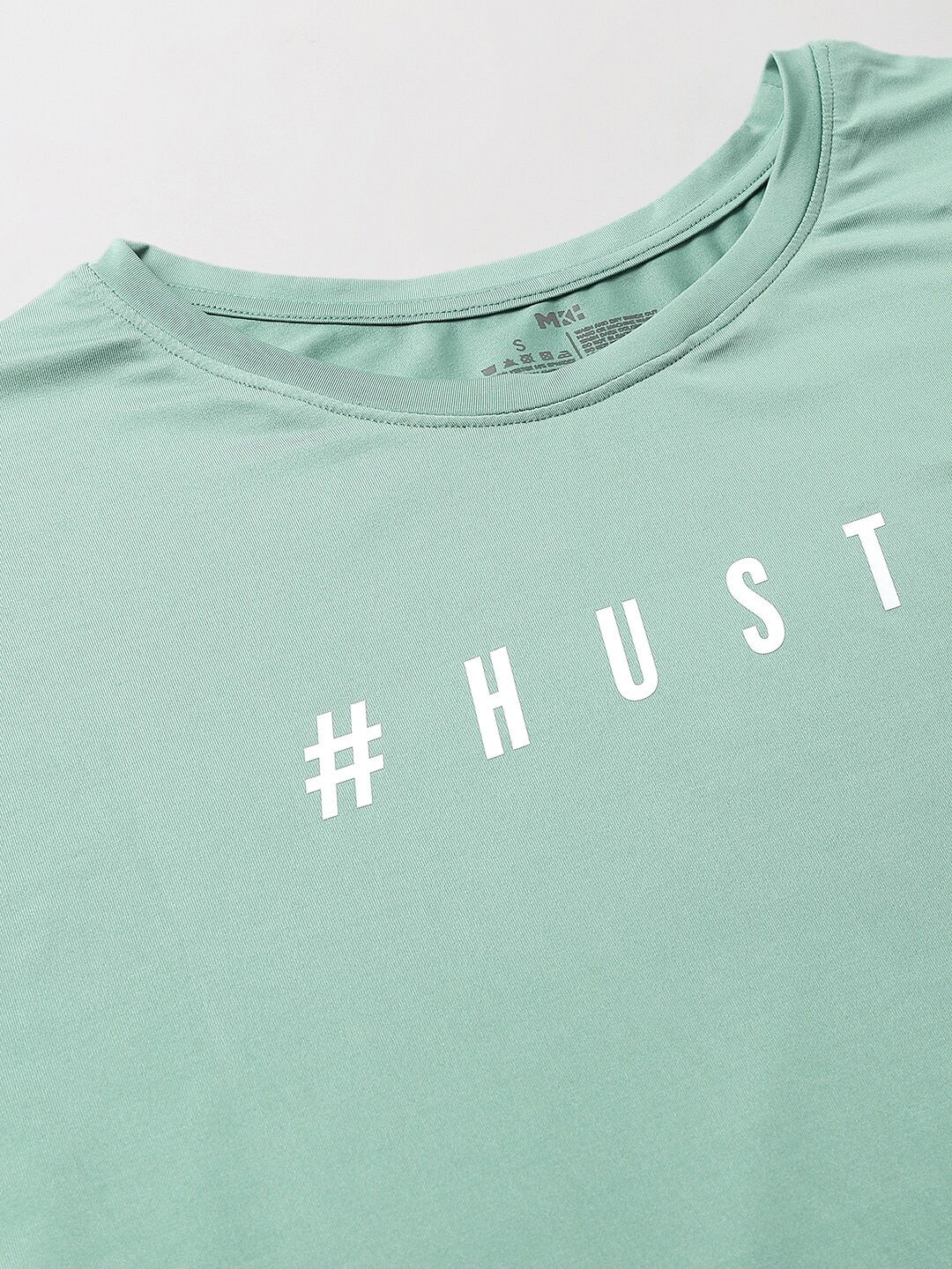 MKH Typography Printed Relaxed Fit Dri-FIT T-shirt - Swadesiicart