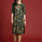 Anouk Women Floral Printed Thread Work Kurta - Swadesiicart