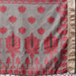 Mitera Black & Red Ethnic Motifs Silk Cotton Banarasi Saree | Swadesiicart