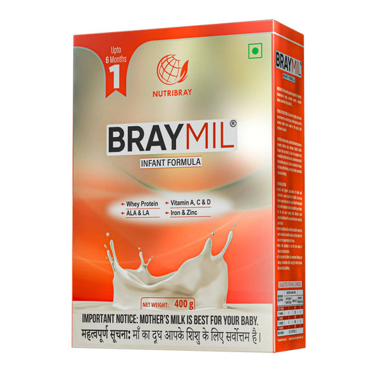 Braymil 1 Infant Formula Milk Powder (Upto 6 Months) | Swadesiicart