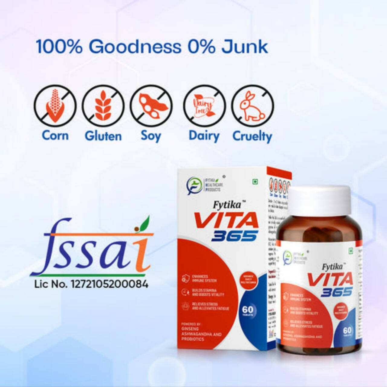 Fytika Vita 365 Tablets - Swadesiicart