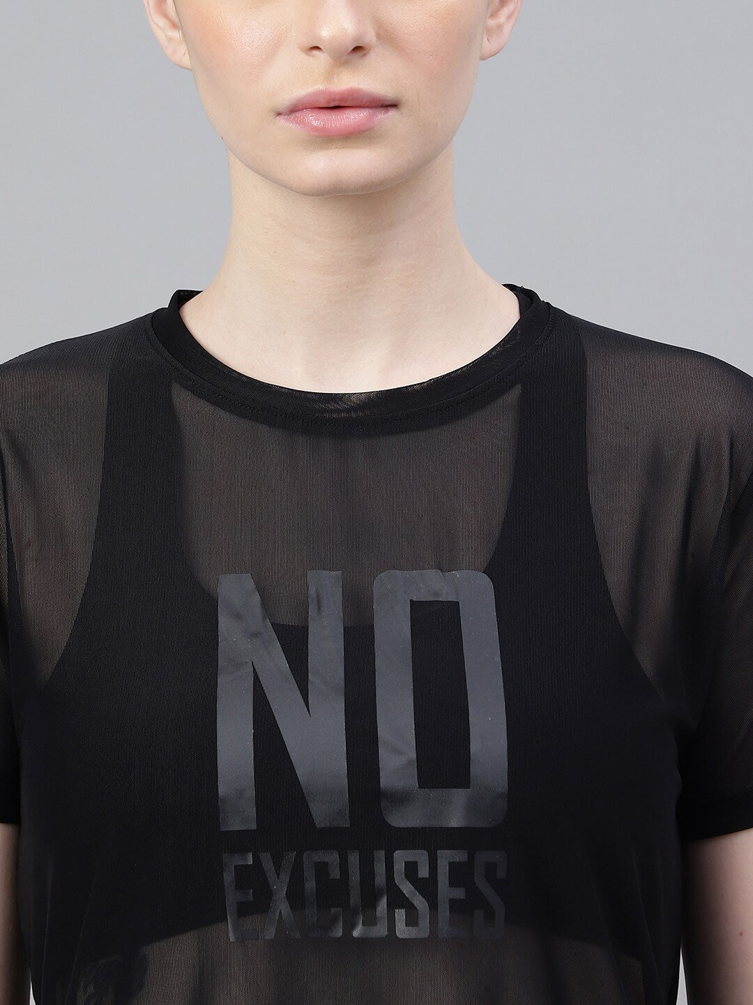 MKH Typography Printed Drop-Shoulder Sleeves Dri-FIT T-shirt - Swadesiicart