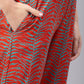 Aks Women Paisley Printed Straight Kurta With Palazzos