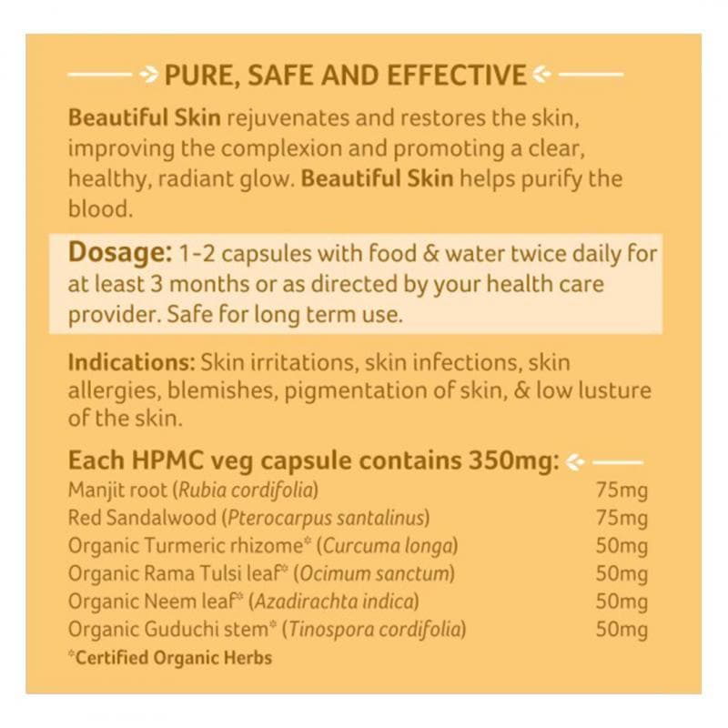 Organic India Beautiful Skin - Swadesiicart