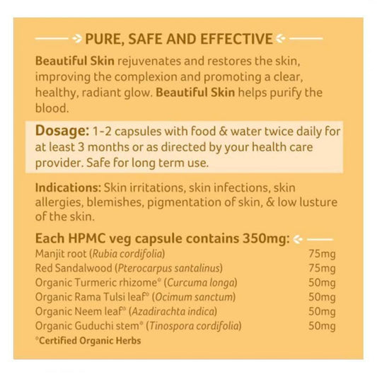 Organic India Beautiful Skin - Swadesiicart