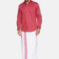 Sethukrishna Men Pack Of 2 Solid Cotton Dhotis | Swadesiicart