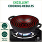 The Indus Valley CASTrong Cast Iron Kadai ,Pre-seasoned, Nonstick, 100% Pure, Toxin-free, Induction, Spatula, 25.4 cm, 2.3L, 2.5kg