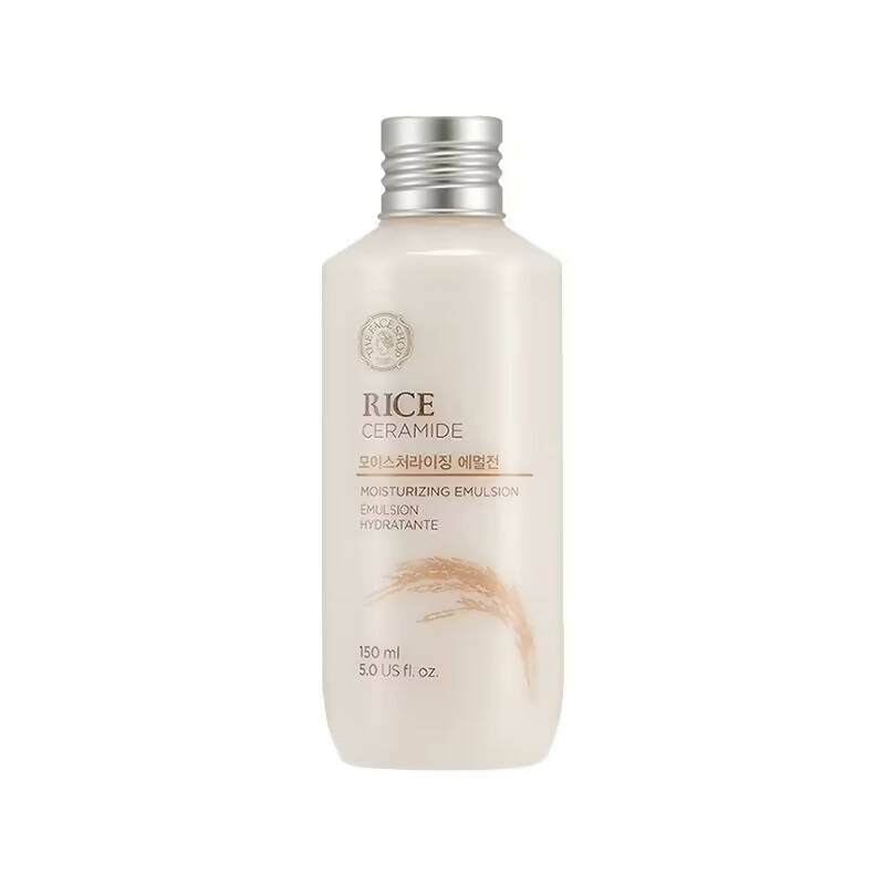 The Face Shop Rice & Ceramide Moisturizing Emulsion - Korean Skincare | Swadesiicart