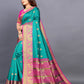 Kalini Ethnic Motifs Zari Jute Silk Banarasi Saree | Swadesiicart