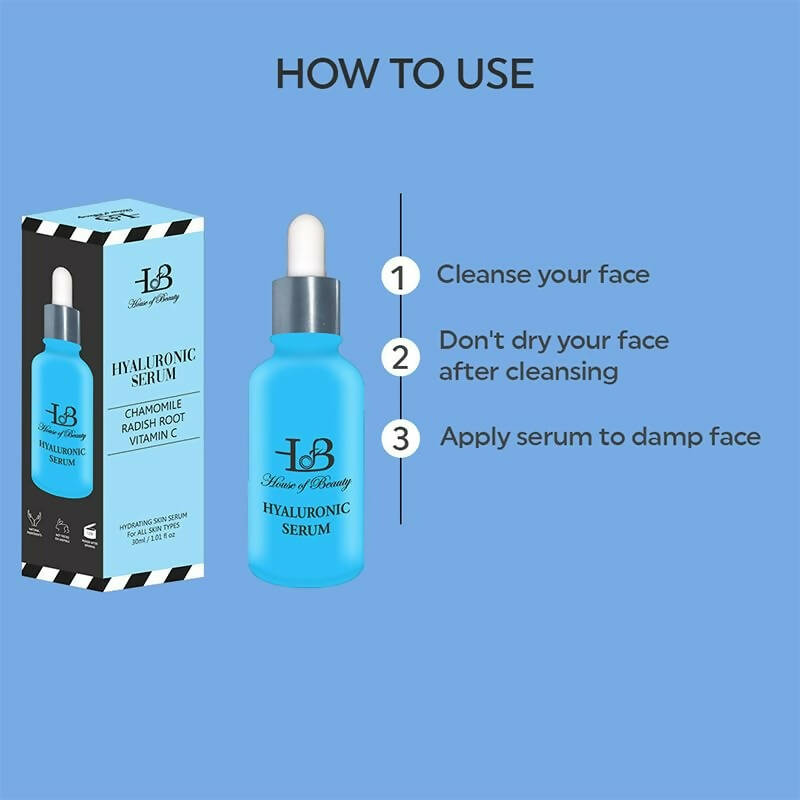 House of Beauty Hyaluronic Serum - Swadesiicart