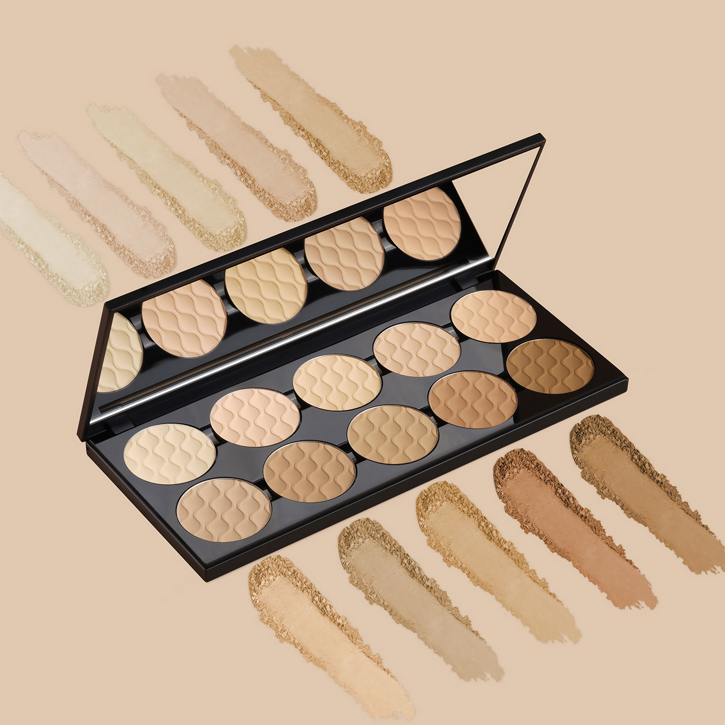 PAC Ultra Studio HD Foundation X10 - [P] (3.3g Each) - Swadesiicart