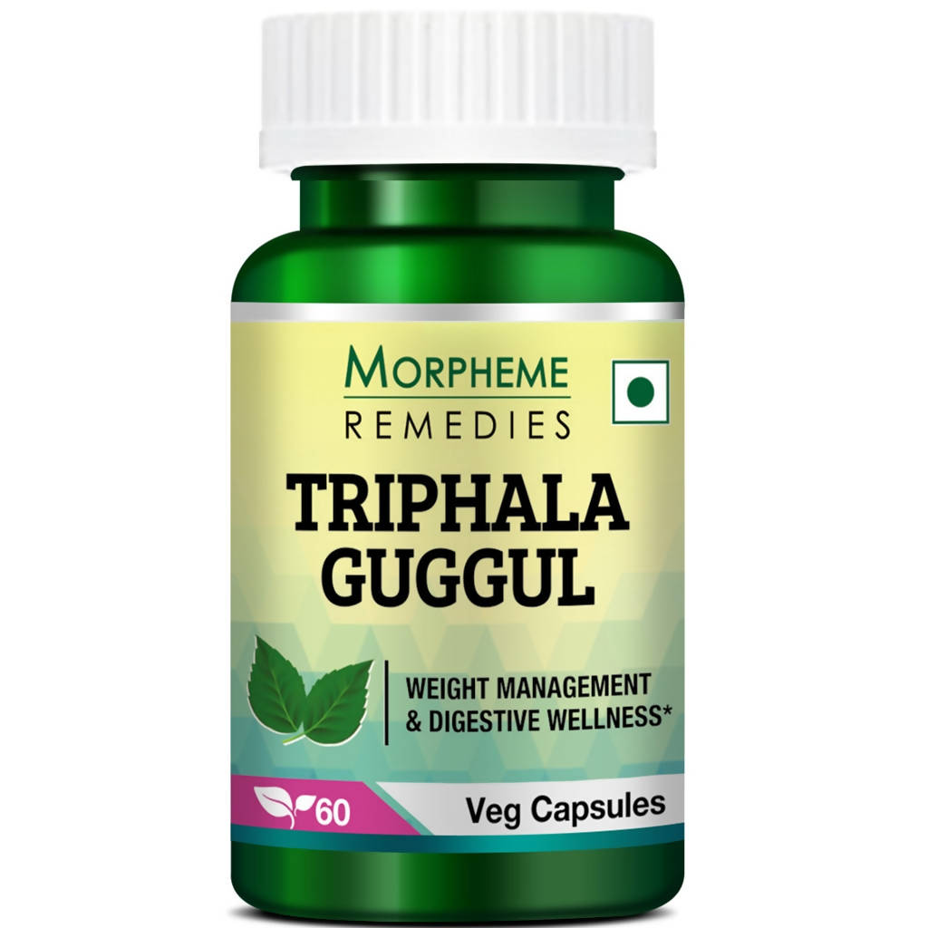 Morpheme Remedies Triphala Guggul Capsules | Swadesiicart
