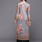 Ahalyaa Women's Traditional wear Kurta - Grey | Swadesiicart