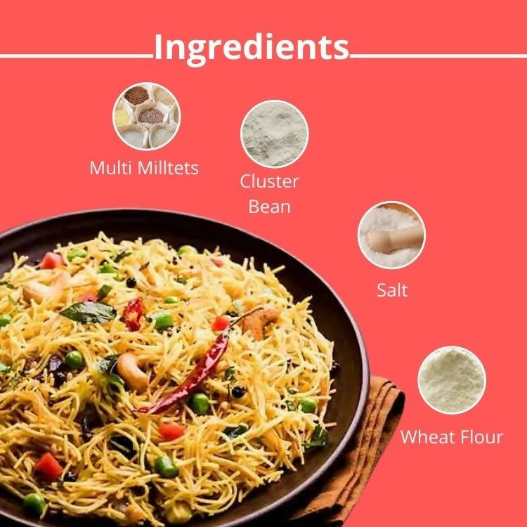 Healthy Master Millet Vermicelli (Seviyan), 190 g - Swadesiicart