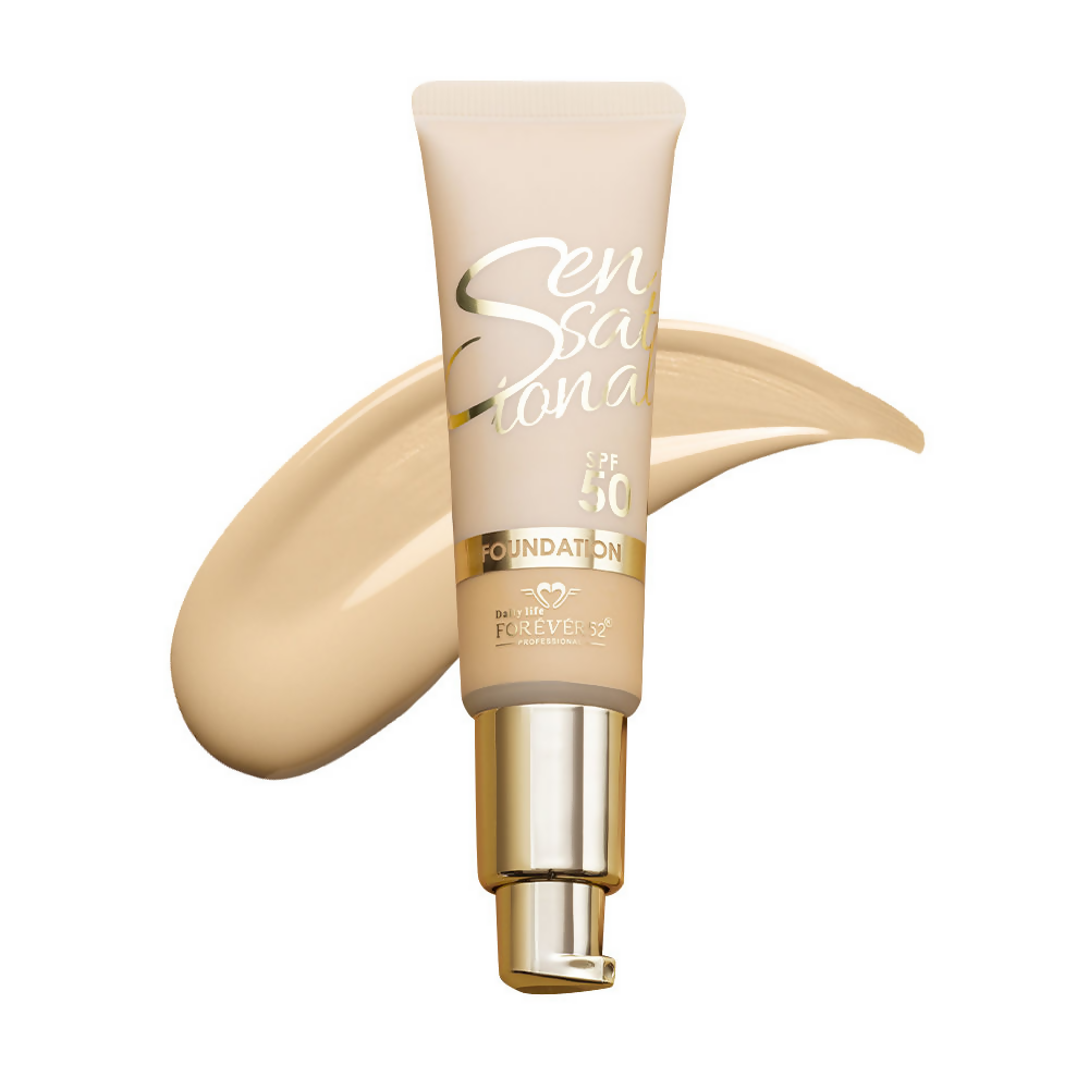 Daily Life Forever52 Sensational SPF 50+ Foundation - Mango 05 | Swadesiicart