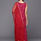 Ahalyaa Women's Traditional wear Kurta Set - Red | Swadesiicart