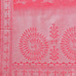 Shree Shyam Fashion Varnika Pink Linen Cotton Saree