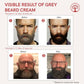 Ivory Natural Greys Beard Cream Restores Your Beard's Natural Color | Swadesiicart
