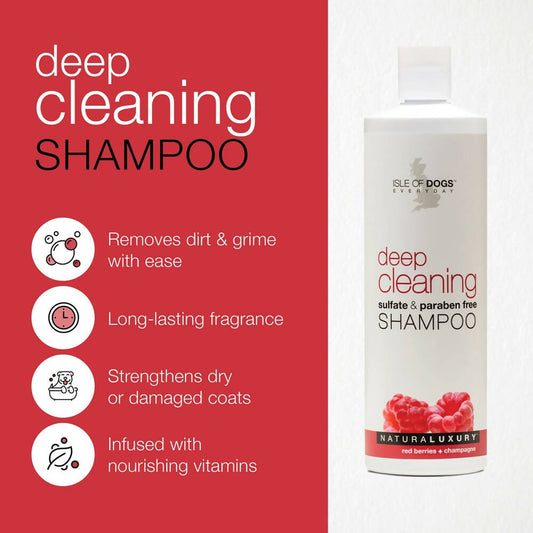 Isle Of Dogs Deep Cleaning Sulfate & Paraben Free Shampoo - Swadesiicart