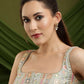 Gold Toned Kundan Earrings - Ruby Raang | Swadesiicart