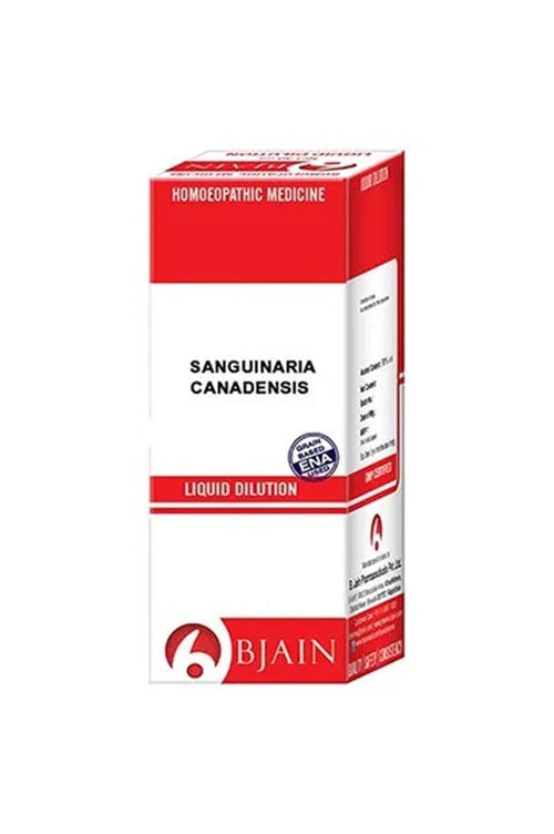 Bjain Homeopathy Sanguinaria Canadensis Dilution | Swadesiicart