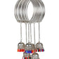Silver-Plated Alloy Oxidised Bangle With Jhumki Hanging - The Pari - The Pari - Dinesh Associates