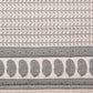 Black and White Cut Work Sico Cotton Saree with All Over and Border Design - Global Threads | Swadesiicart