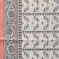 Black and White Cut Work Sico Cotton Saree with All Over and Border Design - Global Threads | Swadesiicart