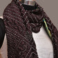 Black Bandhani Kanchipuram Silk Handloom Dupatta with Border Design - Global Threads | Swadesiicart