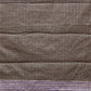 Blue and Black Bamboo Cotton Saree with Checks Design No Blouse - Global Threads | Swadesiicart
