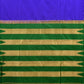 Blue and Green Gadwal Silk Handloom Saree with Checks Design - Global Threads | Swadesiicart
