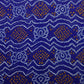 Blue Bandhani Banaras Georgette Dupatta with Border Design - Global Threads | Swadesiicart
