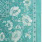 Yufta Blue Embroidered Straight Kurta Trouser And Dupatta Set