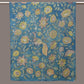 Blue Kalamkari Hand Painted Woolen Handloom Dupatta with Floral and Peacock Design - Global Threads | Swadesiicart